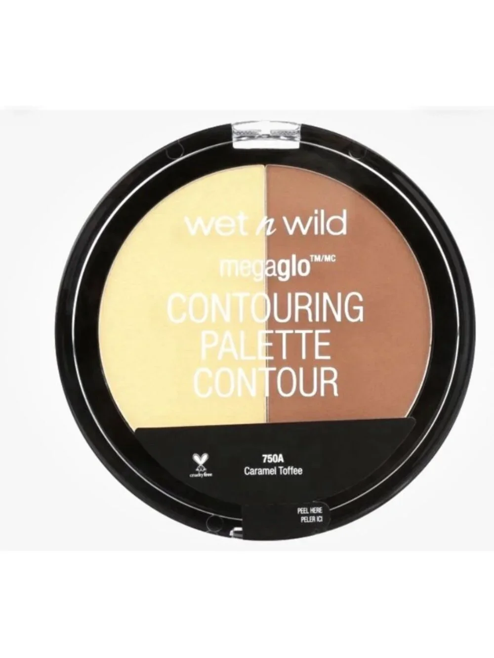 wet n wild MegaGlo Contouring Duo Palette in 750A Caramel Toffee (Sealed)